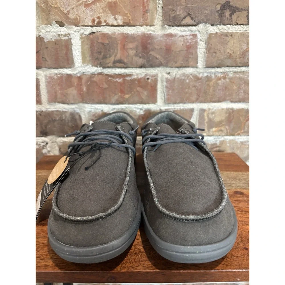 HEYDUDE Men's Paul Eco Charcoal Size 13 | Men's Shoes, Brand New, Quick‎ Ship!